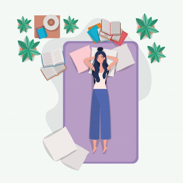femme repos